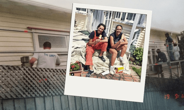 The best job I ever had was painting a house